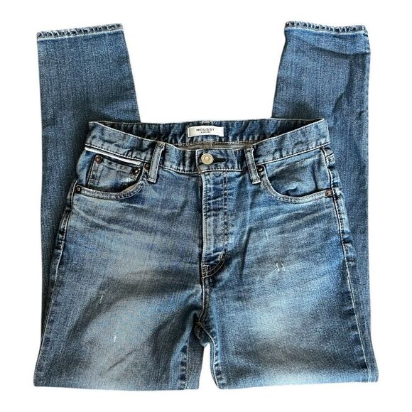 Moussy Men’s Blue Denim Jeans